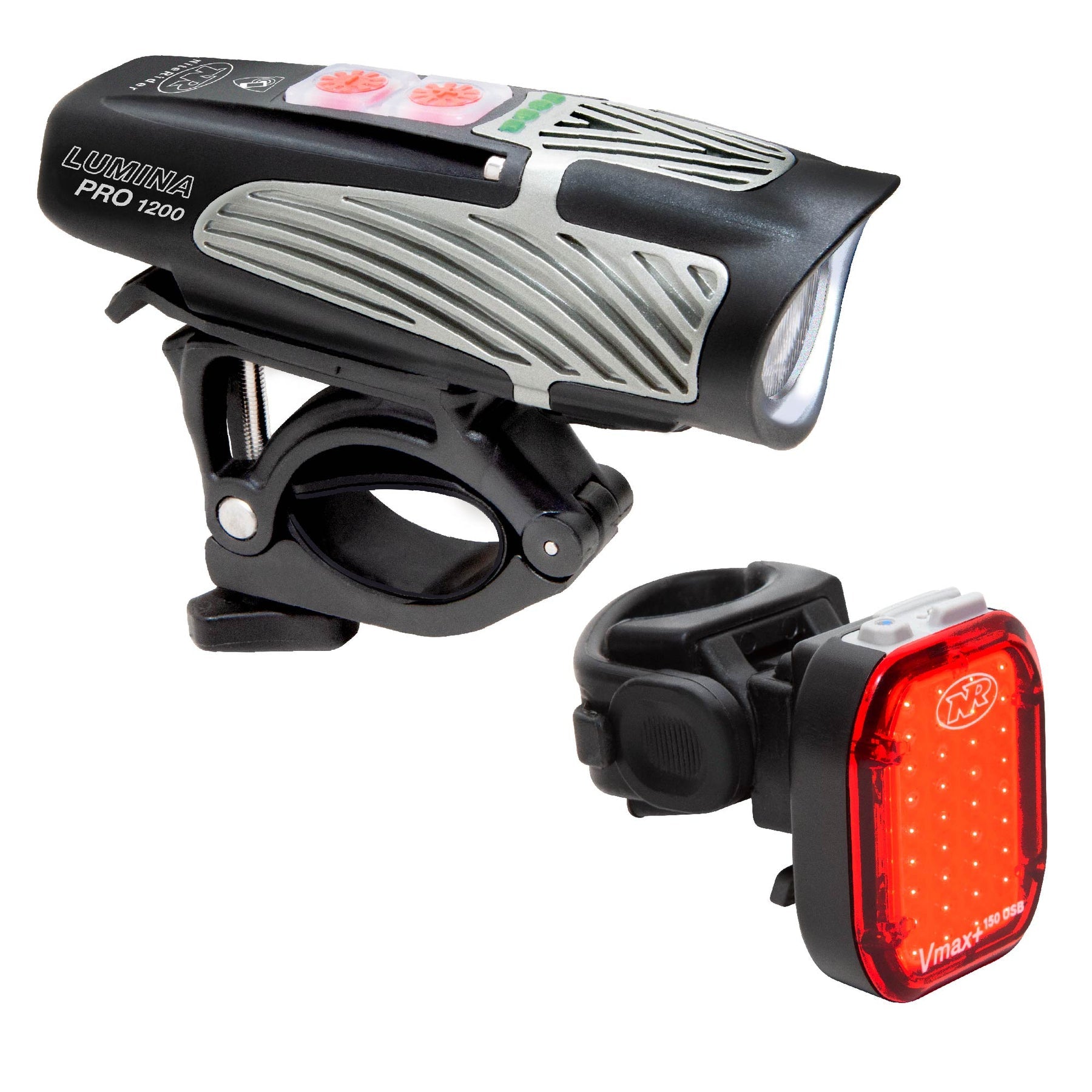 Niterider Lumina Pro 1200 and Vmax+ 150 Bike Light Set Combo - Light - Bicycle Warehouse