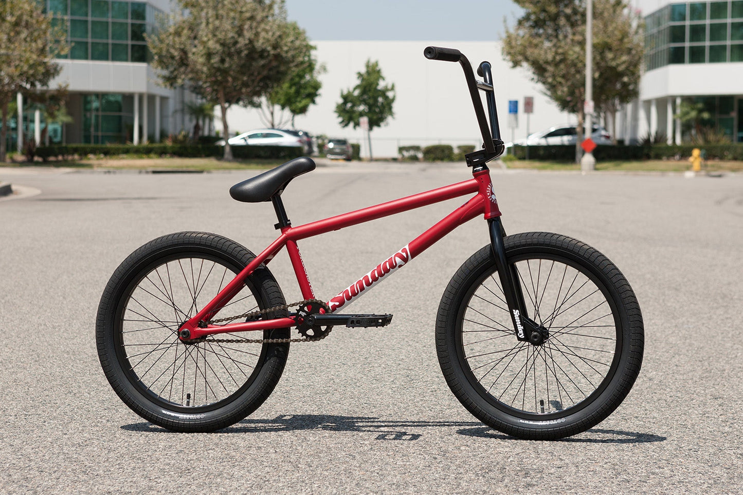 Forecaster BMX Bike - Maroon with 20.75" tt