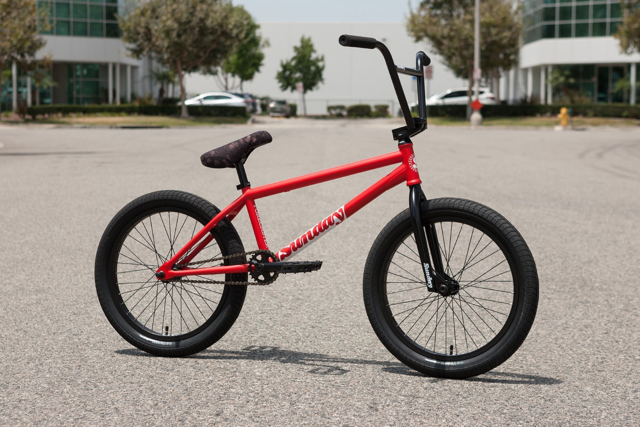 Forecaster BMX Bike, Brett Silva Signature - Matte Red with 20.75