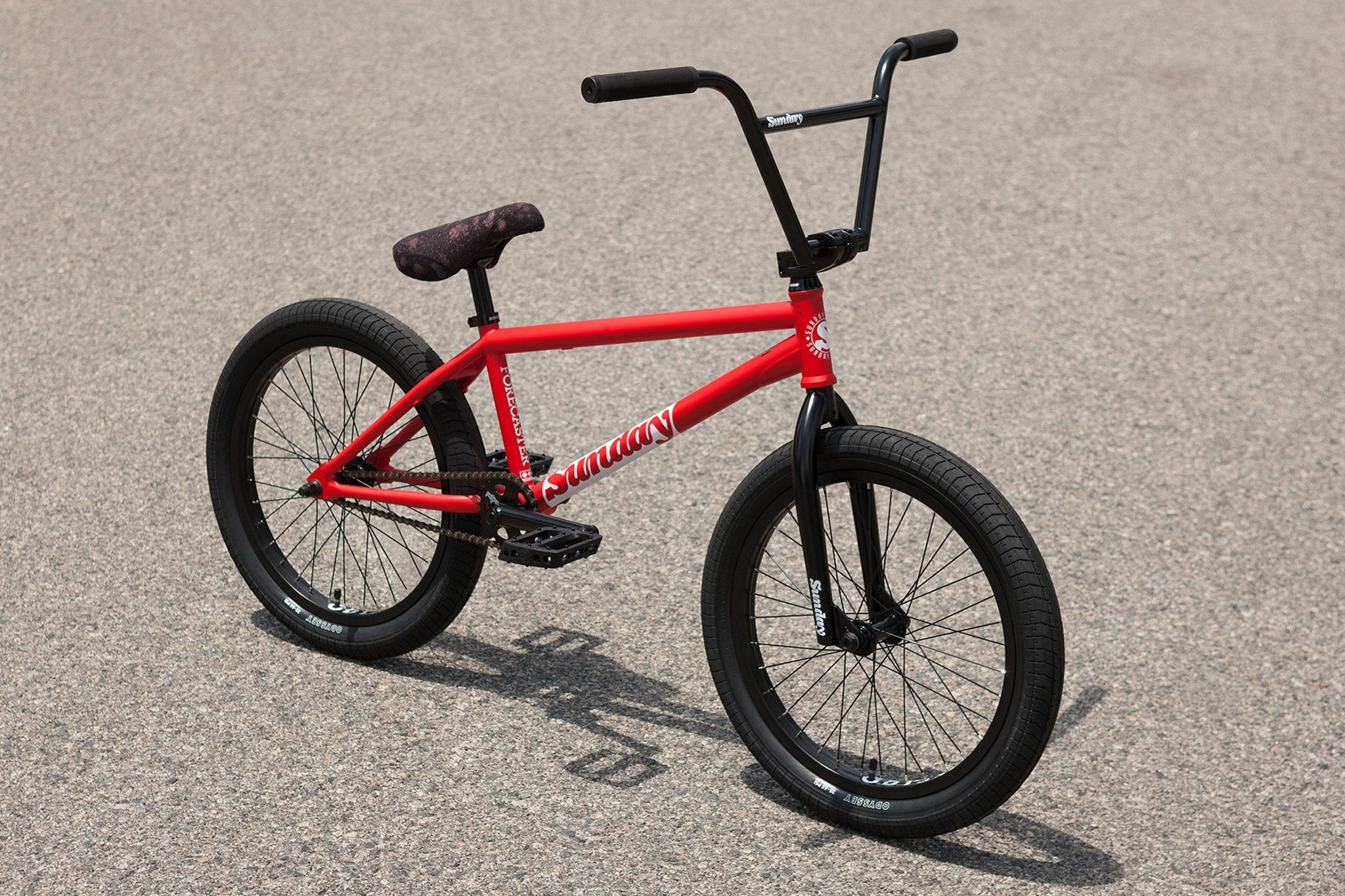 Forecaster BMX Bike, Brett Silva Signature - Matte Red with 20.75