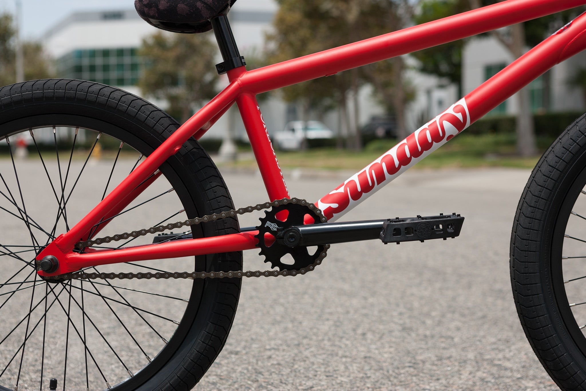 Forecaster BMX Bike, Brett Silva Signature - Matte Red with 20.75