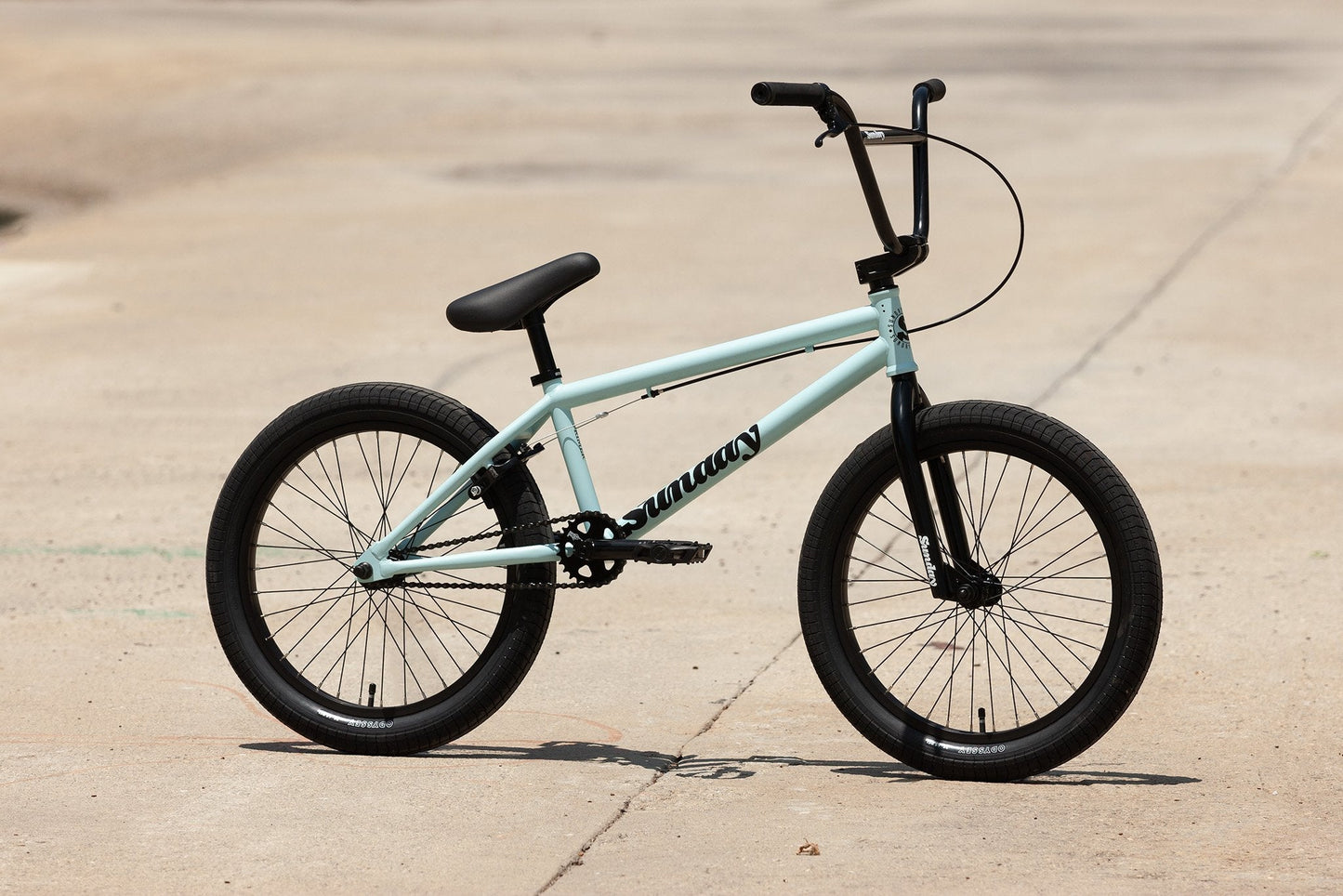 Primer 20" BMX Bike - Matte Sky Blue with 20.5" tt