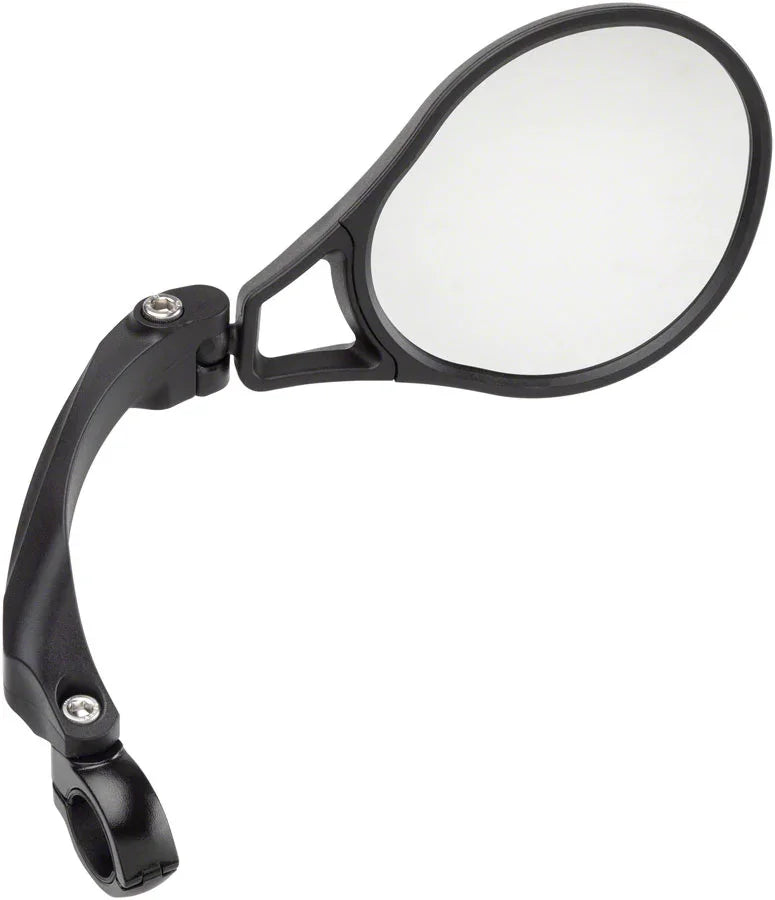 Handlebar Mirror - Flat Bar Right Side HD Glass Lens - Bicycle Warehouse