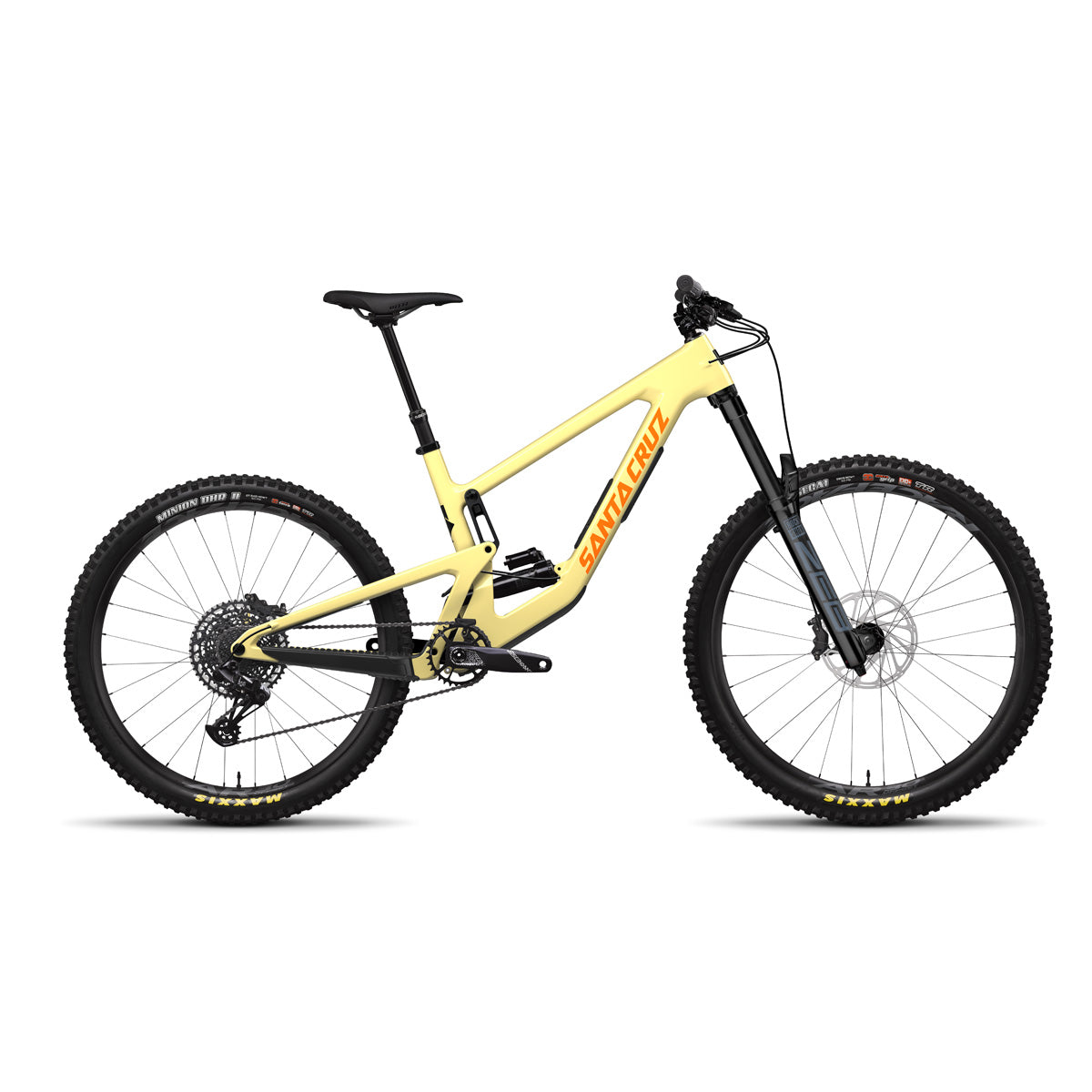 SANTA CRUZ NOMAD 6 C MX RKIT YELLOW- SMALL