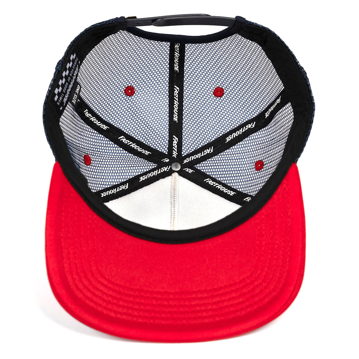 NBA Trucker Hat - Red/Cream - Bicycle Warehouse