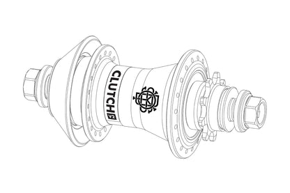 Odyssey Clutch Freecoaster Hub Parts (v1/v2)