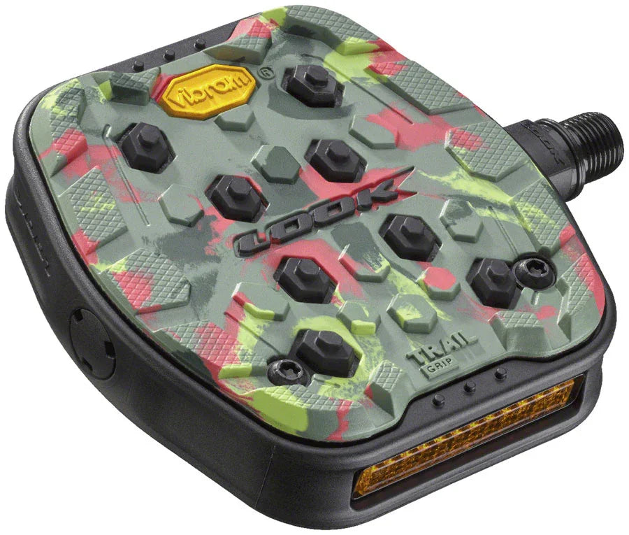Geo Trail Grip Pedals - Platform 9/16" Camo - Bicycle Warehouse