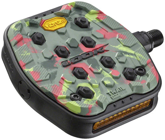 Geo Trail Grip Pedals - Platform 9/16" Camo - Bicycle Warehouse