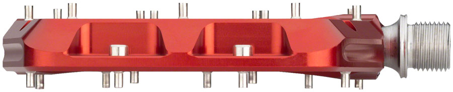 Wolf Tooth Waveform Pedals - Red Large - Bicycle Warehouse