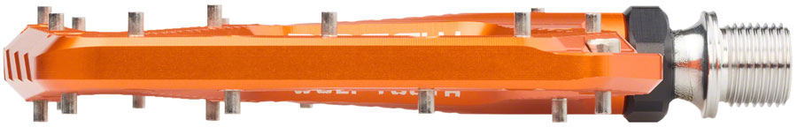 Ripsaw Aluminum Pedals - Platform Aluminum 9/16" Black Orange - Bicycle Warehouse