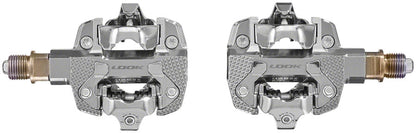 X-TRACK Dual Power Pedals - Dual Sided Clipless Chromoly 9/16" Silver - Bicycle Warehouse
