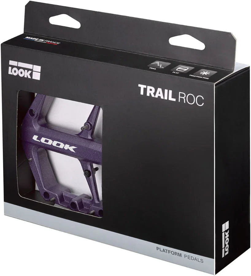 look trail roc pedal LOOK Trail Roc Mountain Bike Platform Pedals – Bicycle Warehouse