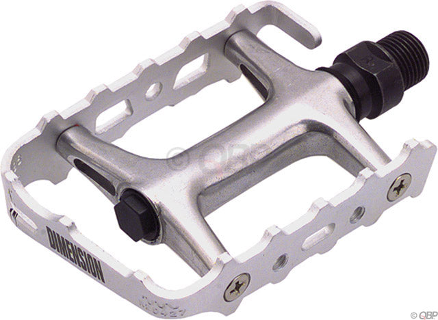 Mountain Pro Pedals - Platform Aluminum 9/16" Silver - Bicycle Warehouse