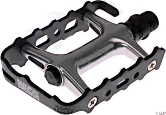Mountain Pro Pedals - Platform Aluminum 9/16" Black - Bicycle Warehouse
