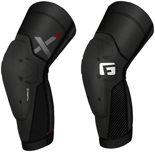 Pro-X4 Knee Guards - Black XXL - Bicycle Warehouse