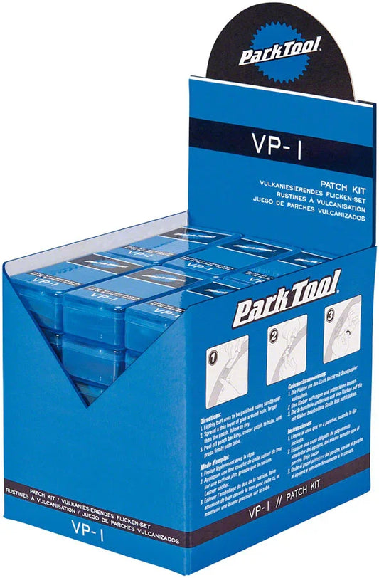 Vulcanizing Patch Kit: Display Box with 36 Individual Kits - Bicycle Warehouse