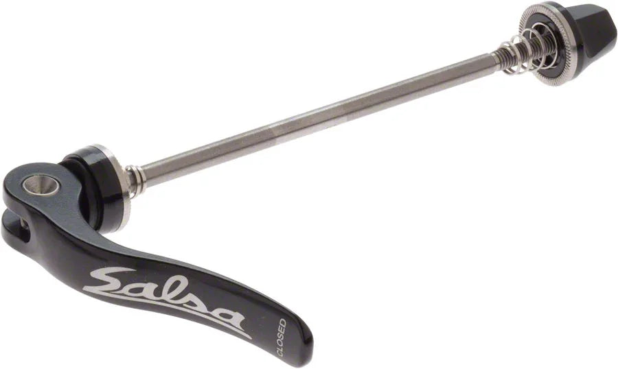 Salsa Front Titanium Flip-Off Skewer Black - Bicycle Warehouse