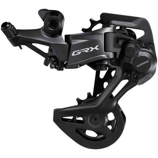 Shimano GRX RD-RX822-GS Rear Derailleur - 12-Speed, Direct Mount, Medium Cage, Shadow Plus Design, 45t Max Low - Derailleurs - Bicycle Warehouse