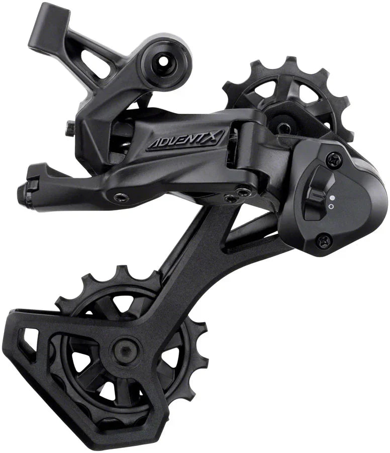ADVENT X Rear Derailleur - 10-Speed Medium Cage Black With Clutch - Bicycle Warehouse