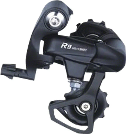 R8 Rear Derailleur - 89 Speed Short Cage Black - Bicycle Warehouse