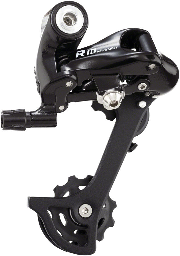 R10 Rear Derailleur - 10-Speed Medium Cage Shimano Road Compatible BLK - Bicycle Warehouse