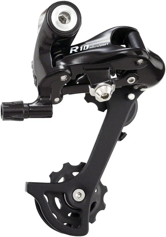 R10 Rear Derailleur - 10-Speed Medium Cage Shimano Road Compatible BLK - Bicycle Warehouse