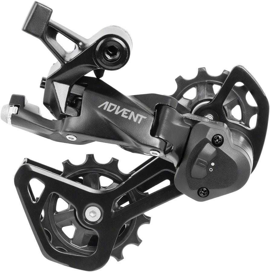 microSHIFT ADVENT RD-M6195M-B Rear Derailleur - 9 Speed Medium Cage BLK With Clutch - Bicycle Warehouse