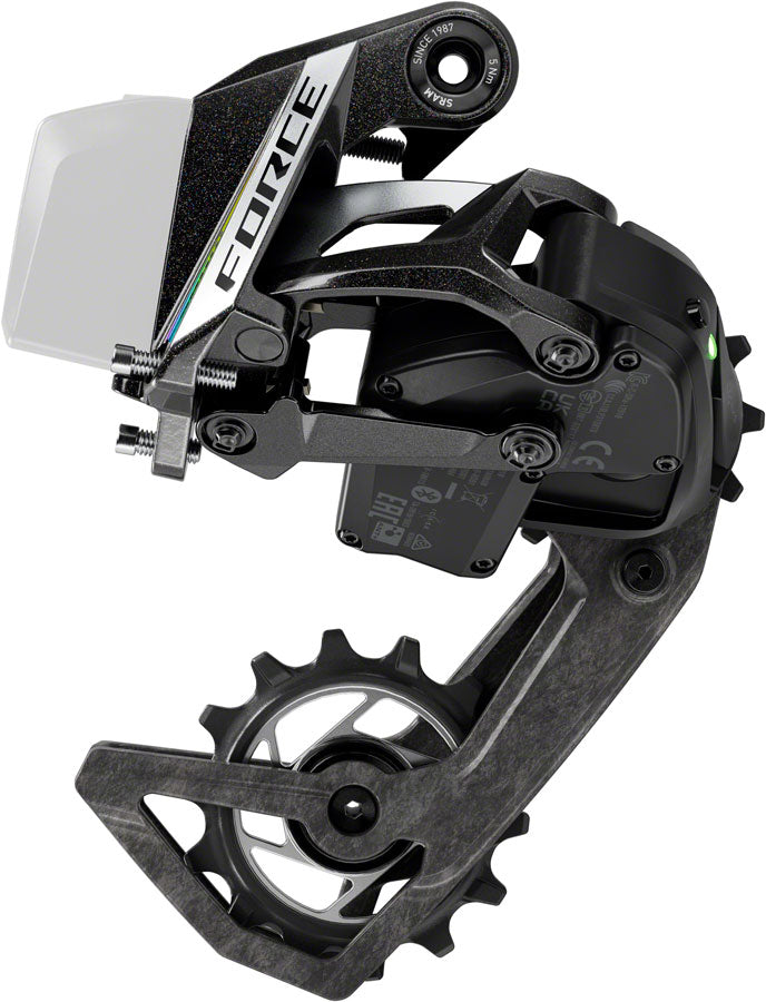 SRAM Force AXS Rear Derailleur - 12-Speed 36t Max Battery Not Included Carbon Cage - Bicycle Warehouse