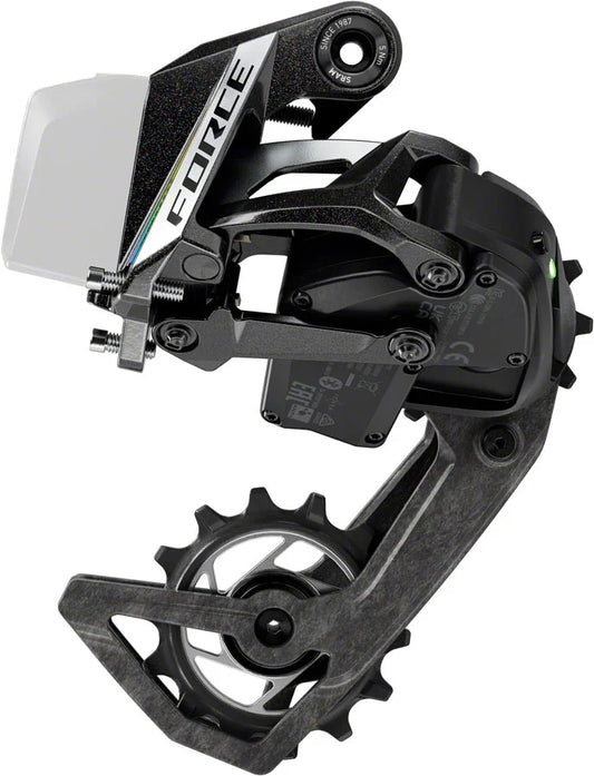 SRAM Force AXS Rear Derailleur - 12-Speed 36t Max Battery Not Included Carbon Cage - Bicycle Warehouse