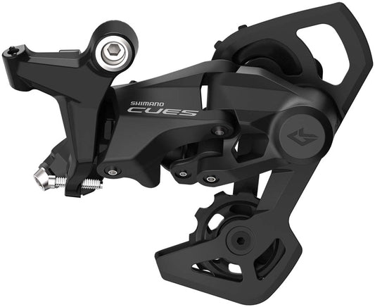 Shimano CUES RD-U4010 Rear Derailleur - 9/10-Speed Shadow Design Direct Attach Short Cage BLK - Bicycle Warehouse