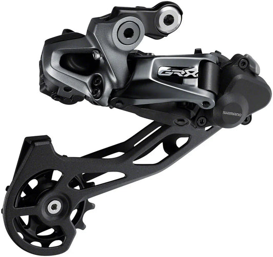 GRX RD-RX815 Rear Derailleur - 11-Speed Long Cage BLK With Clutch Di2 For 1x 2x - Bicycle Warehouse