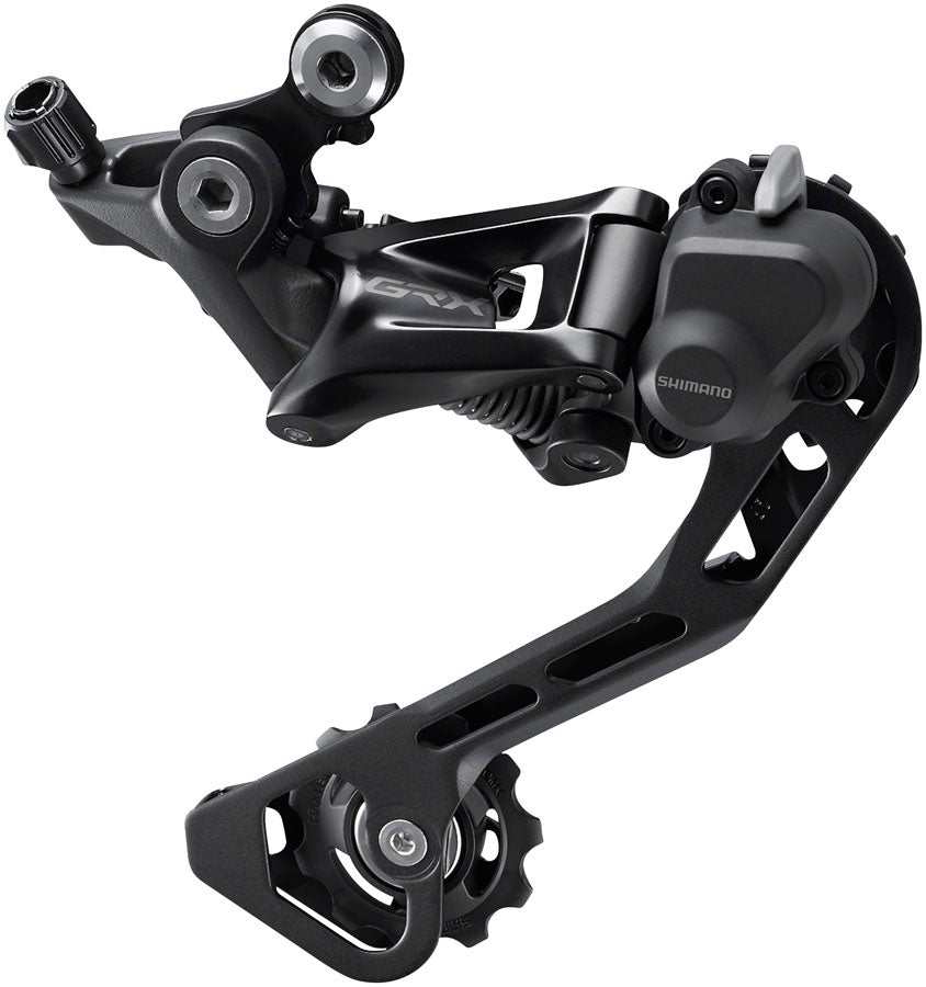 GRX RD-RX400 Rear Derailleur - 10-Speed Long Cage Black With Clutch - Bicycle Warehouse