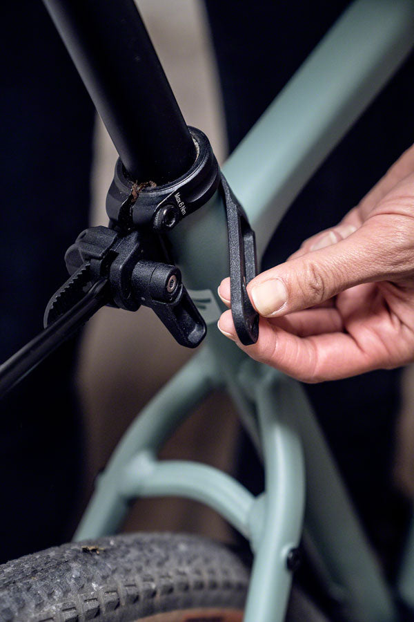 Quick-Rack Light Rear Mount Bike Rack - Quick Release Black - Bicycle Warehouse