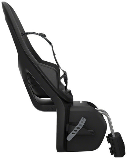 Yepp Maxi 2 Child Bike Seat - Frame Mount Midnight Black - Bicycle Warehouse