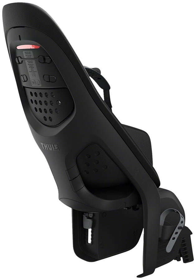 Yepp Maxi 2 Child Bike Seat - Frame Mount Midnight Black - Bicycle Warehouse