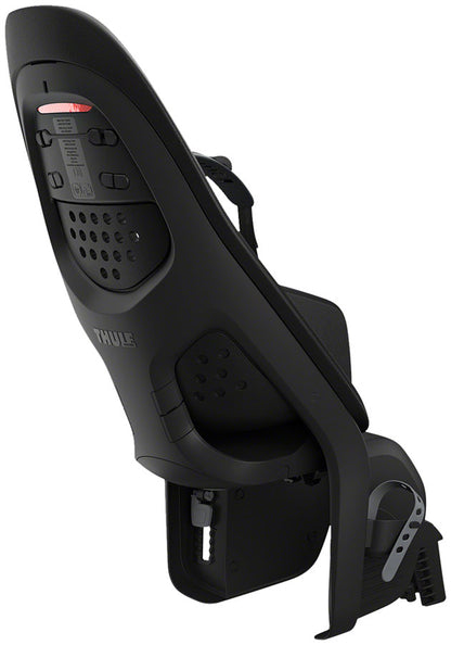 Yepp Maxi 2 Child Bike Seat - Frame Mount Midnight Black - Bicycle Warehouse