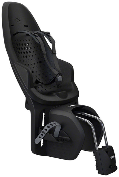 Yepp Maxi 2 Child Bike Seat - Frame Mount Midnight Black - Bicycle Warehouse