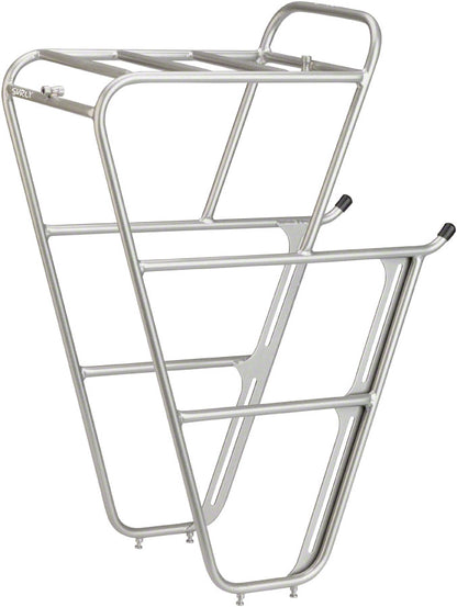 CroMoly Front Rack 2.0: Silver - Bicycle Warehouse
