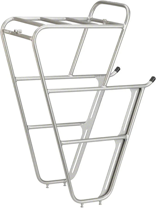 CroMoly Front Rack 2.0: Silver - Bicycle Warehouse