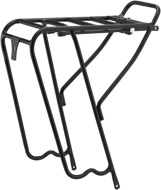 RCR-200 Pork Chop Rear Rack 700c Black - Bicycle Warehouse