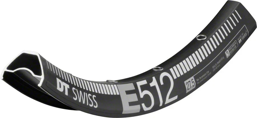 E 512 Rim - 27.5" Disc Black 32H - Bicycle Warehouse