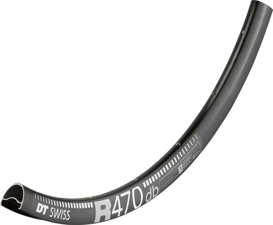 R 470 Rim - 700 Disc Black 28H - Bicycle Warehouse