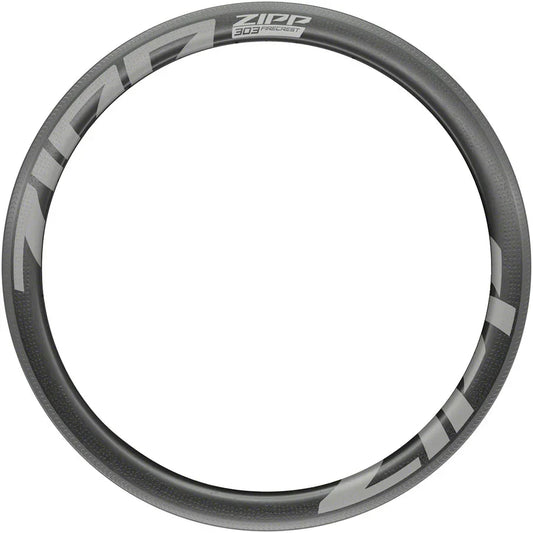 Zipp 303 Firecrest Carbon Rim - 700 Rim Brake Matte Carbon 18H Front - Bicycle Warehouse