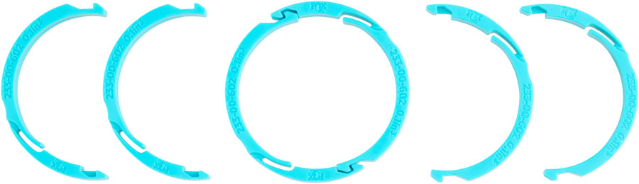 FOX Volume Spacers - Float X Nude 0.1" 2023 Qty 3 - Bicycle Warehouse