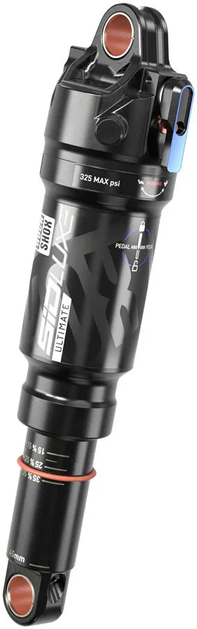 SIDLuxe Ultimate Rear Shock - 190 x 45 mm SoloAir 1 Token Reb85/Comp30 L/O8 3P Lever Standard A2 Transition Spur 2022+ - Bicycle Warehouse