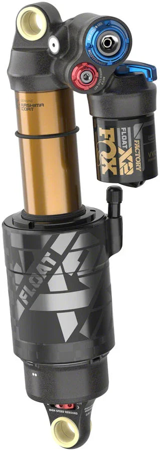 FOX FLOAT X2 Factory Rear Shock - Metric 230 x 57.5 mm 2-Position Lever Kashima Coat - Bicycle Warehouse
