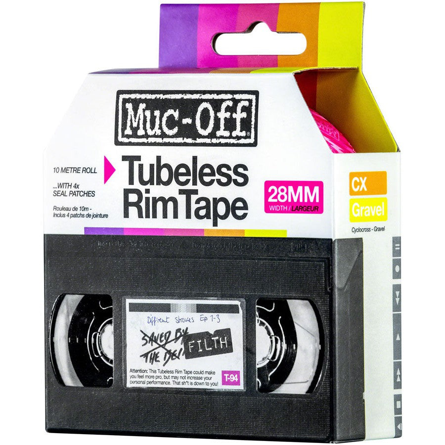Muc-Off Tubeless Rim Tape - 10m Roll - Tubes - Bicycle Warehouse