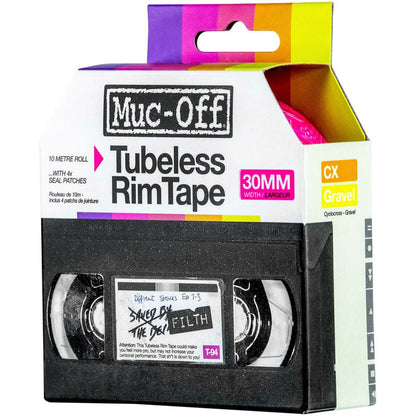 Muc-Off Tubeless Rim Tape - 10m Roll - Tubes - Bicycle Warehouse