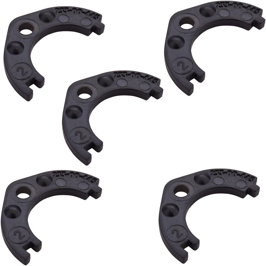 FOX Travel Spacers - 2022 DHX 2.5mm Quantity 10 (5 Pair) - Bicycle Warehouse