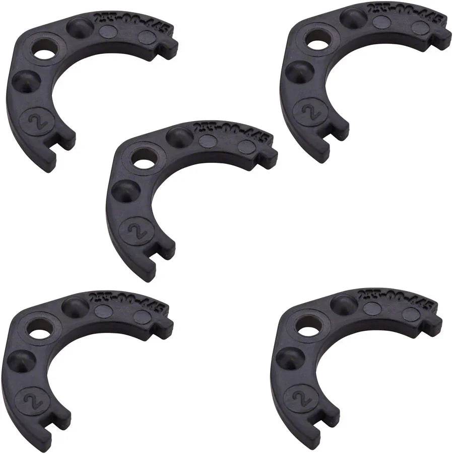 FOX Travel Spacers - 2022 DHX 2.5mm Quantity 10 (5 Pair) - Bicycle Warehouse